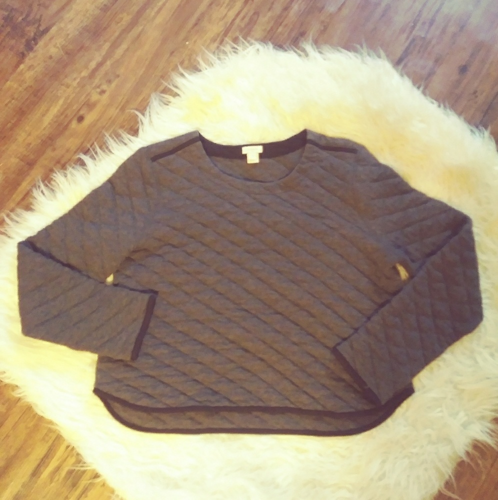 J. Crew size Med crop sweater